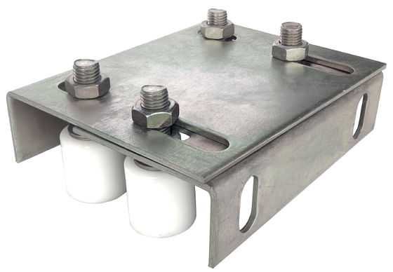 sostegno della ruota del portone di scivolamento 40x44 con Bolt 4 rulli