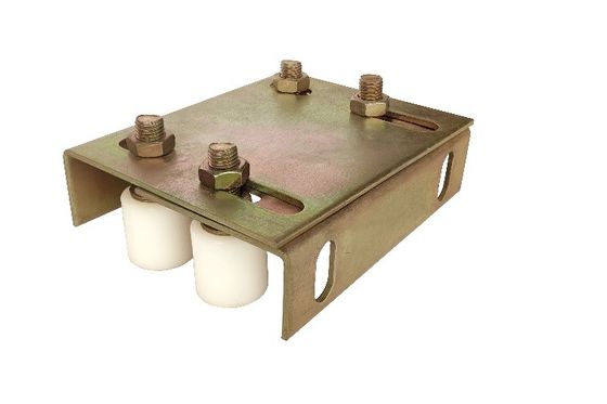 sostegno della ruota del portone di scivolamento 40x44 con Bolt 4 rulli
