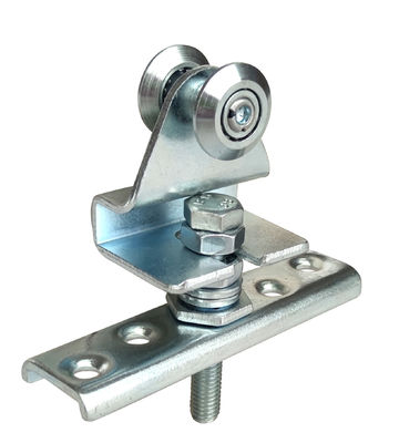 Zinchi placcato facendo scorrere i rulli di porta del garage 2 con Bent Plate For Gate Rail GL43A