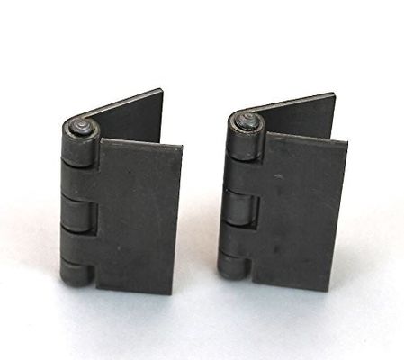 Cerniera d'acciaio di estremità di rivestimento di Unplated senza foro per le porte del metallo