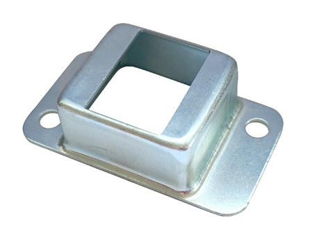 6&quot; 3&quot; posta galvanizzata ricoprono il piatto d'acciaio della posta del montaggio di spessore di 6x6 4x4 2x4 1.5mm
