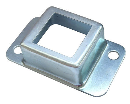 6&quot; 3&quot; posta galvanizzata ricoprono il piatto d'acciaio della posta del montaggio di spessore di 6x6 4x4 2x4 1.5mm