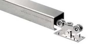 Il portone di scivolamento di giro spinge le grandi Multi-ruote giranti flessibili della puleggia dell'hardware della porta del ferro