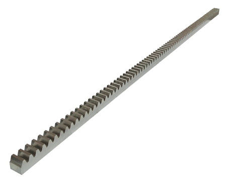 Lunghezza dentata M4 galvanizzato bianco M6 dell'ingranaggio 1m 2m della cremagliera del portone di scivolamento