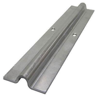 La scanalatura di R8 R10 ha galvanizzato le rotaie di scorrimento scorrevoli d'acciaio 3.5mm del tondino della ferrovia dell'hardware delle rotaie di scorrimento spessi