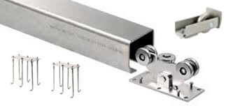 hardware fabbricato del portone del ferro del portone di scivolamento dei materiali del metallo