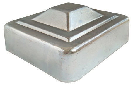 100mm a 3 pollici ha galvanizzato il cappuccio quadrato della posta