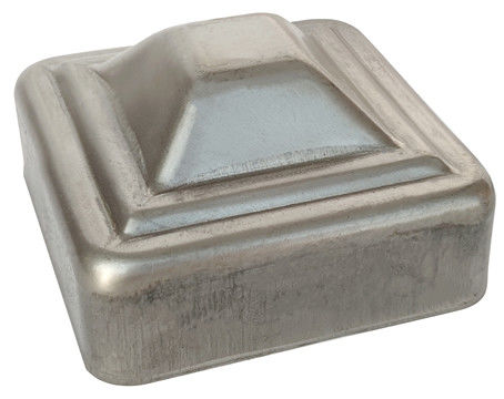 100mm a 3 pollici ha galvanizzato il cappuccio quadrato della posta