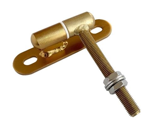 M16 Bolt sull'hardware regolabile della cerniera del nero del giardino resistente per il portone di oscillazione d'acciaio