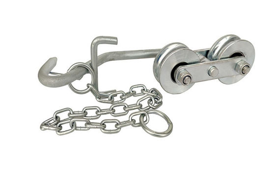Rullo galvanizzato d'acciaio del carrello dell'azienda agricola della banana della teleferica