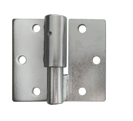Cerniera di mano destra d'acciaio galvanizzata industriale resistente della cerniera di estremità con i fori