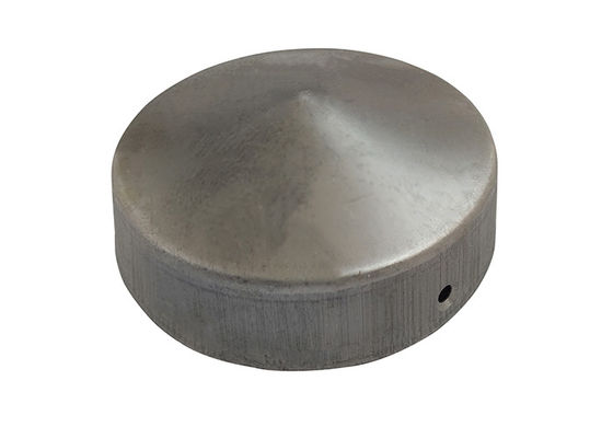 Recinto rotondo a 6 pollici 90mm decorativo Post Caps 2,75&quot; metallo
