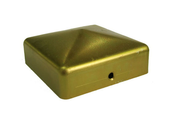 Recinto Post Caps 6x6 7x7 4x4 5x5 8 x 8 della piramide del ferro 2,5&quot; di 3 1/2 a 2 pollici» con i fori
