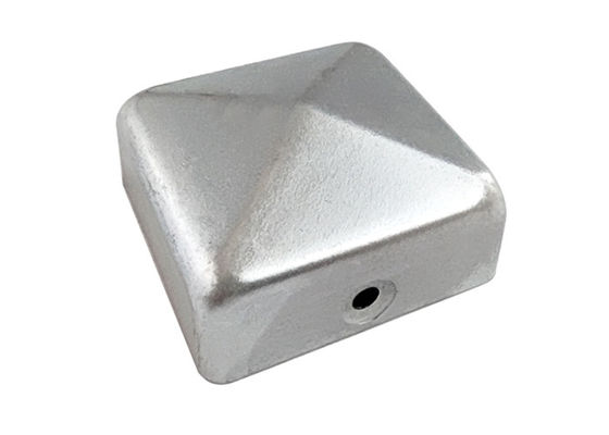 Recinto Post Caps 6x6 7x7 4x4 5x5 8 x 8 della piramide del ferro 2,5&quot; di 3 1/2 a 2 pollici» con i fori