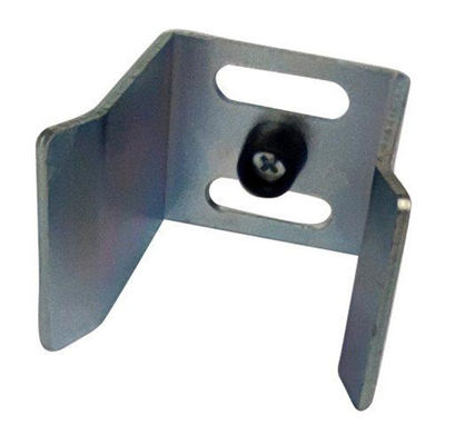 Acciaio placcato zinco bianco di Kit Catchers 54mm della ferrovia del portone di scivolamento 108mm