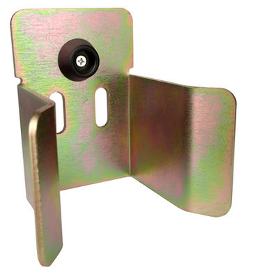 Lo zinco giallo 100mm elettrico dei collettori 82mm del portone della strada privata ha placcato l'acciaio nessun piatto inferiore