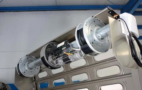 contenitore di primavera di nylon della palla di 200mm per l'argento automatico di rotolamento dello sportello