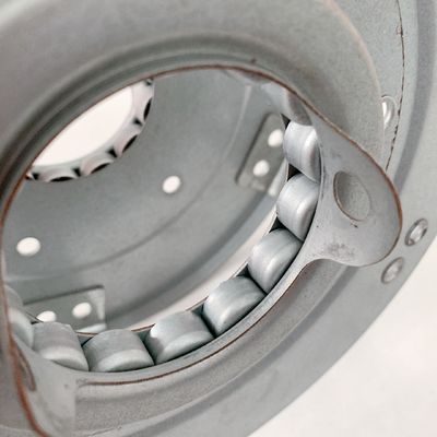 contenitore di primavera di nylon della palla di 200mm per l'argento automatico di rotolamento dello sportello