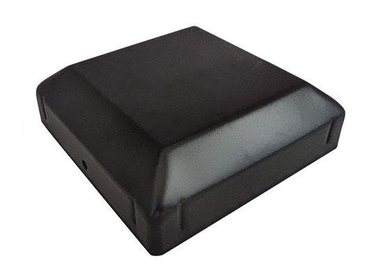 6inch 5&quot; 2 3/8&quot; cappucci rotondi della posta per le piattaforme hanno galvanizzato il cappuccio d'acciaio stile americano della posta con il nero