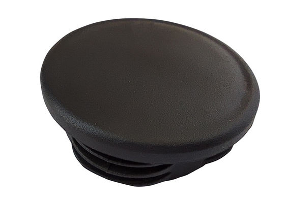 plastica rotonda a 8 pollici a 6 pollici 90mm di Post Caps Black del recinto di 75mm