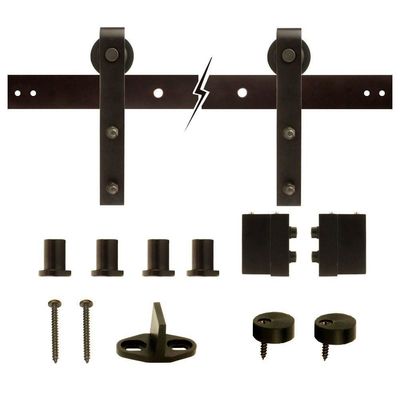6.6FT a 108 pollici 2 metri del granaio del portone dell'hardware di granaio della porta dell'hardware di bronzo scorrevole antico dell'ottone