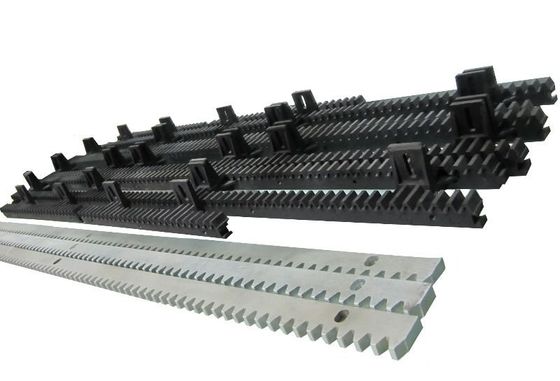 Plastica nera dentata automatica elettrica dello scaffale di ingranaggio del portone della poliammide di nylon M4