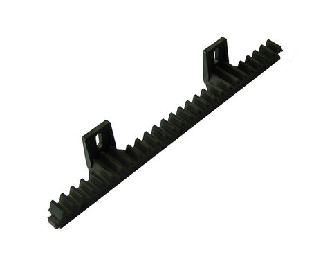 Apri 34cm del portone di scivolamento della cremagliera di Antivari d'acciaio 2 anse del nylon nero M4 integrato