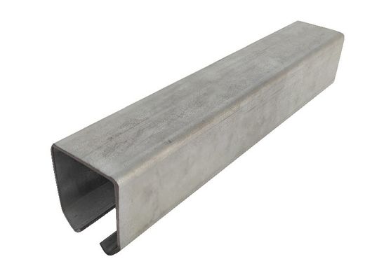 6 metri del garage del gabinetto di porta della pista di piatto d'acciaio d'attaccatura di Kit Rails Door Profile Galvanized