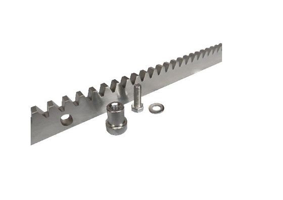 accessori elettrici dell'hardware del portone delle parti del sistema ferroviario dello scaffale del portone di scivolamento dell'ingranaggio d'acciaio M4 di 1m