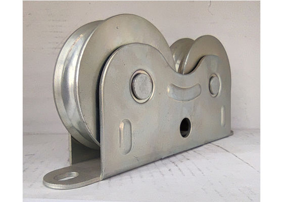 rullo del portone della ruota della grande di scivolamento di 152.4mm doppio ruota a 6 pollici del portone