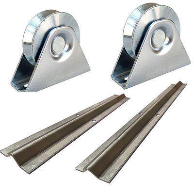 Pista galvanizzata d'acciaio Kit Opener del portone di scivolamento Q235 V