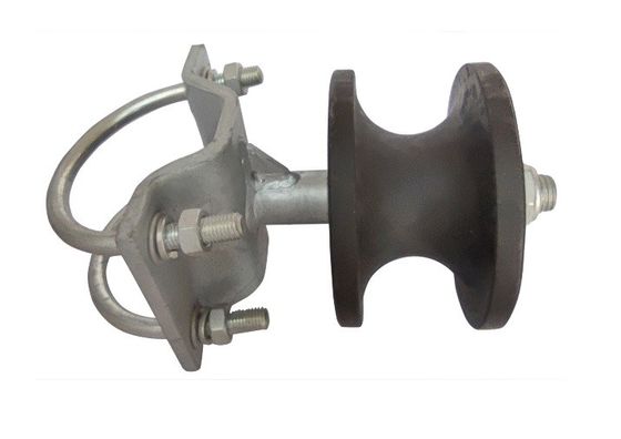 Scanalatura rotonda di nylon 4&quot; del rullo a mensola di Gate Steel Nylon del recinto