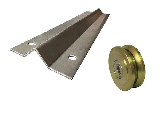 rotaie di scorrimento e ruote galvanizzate d'acciaio della scanalatura 18feet V di 9ft 10ft 12ft