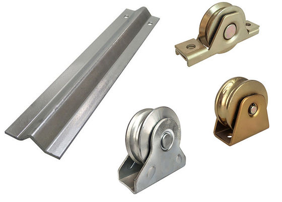 rotaie di scorrimento e ruote galvanizzate d'acciaio della scanalatura 18feet V di 9ft 10ft 12ft