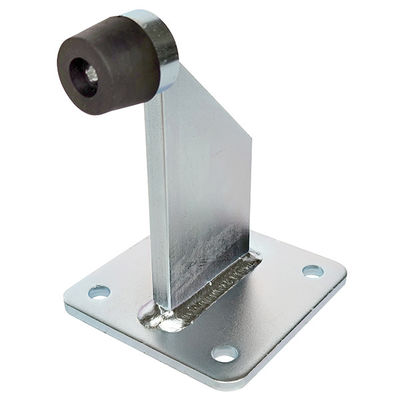 lo zinco di 146mm ha placcato il piccolo tappo di gomma d'acciaio del portone con la riparazione della base di appoggio