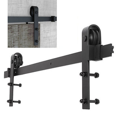 Hardware interno di Matte Black Sliding Barn Door 2 metri