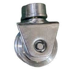 Il portone resistente galvanizzato di rotolamento spinge il nero argenteo piegante dell'oro