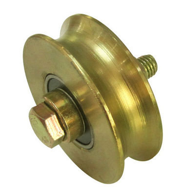 Q235 ruota del portone di scivolamento della scanalatura del metallo V con Bolt