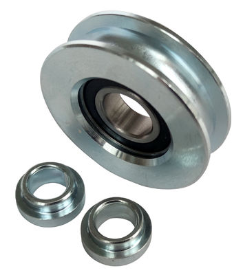 Q235 ruota del portone di scivolamento della scanalatura del metallo V con Bolt