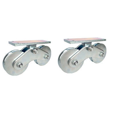Rulli a 2 pollici della scanalatura del rullo solido V per i carrelli 50 - 160mm