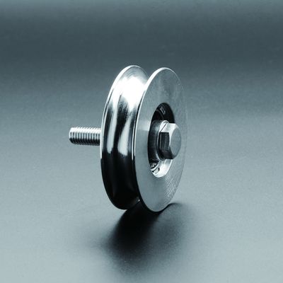 Doppia ruota del portone di scivolamento dei cuscinetti con Bolt e la scanalatura di Y