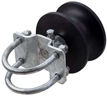 4&quot; rullo super della trave a mensola del nylon del portone rotondo ha galvanizzato