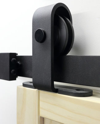 La polvere nera ha ricoperto il rivestimento che fa scorrere l'hardware Kit For Furniture della porta di granaio
