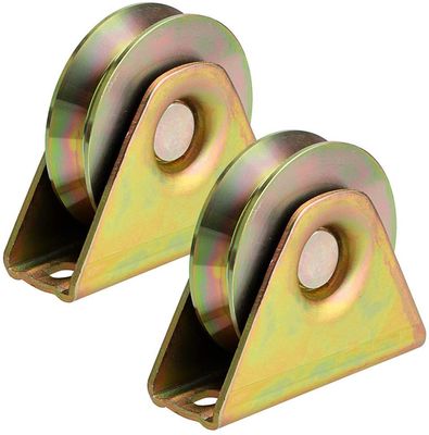 Oro/rullo di porta bianco del portone dello zinco per i portelli scorrevoli in ottone