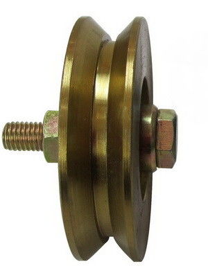 Q235 ruota del portone di scivolamento della scanalatura del metallo Y con Bolt