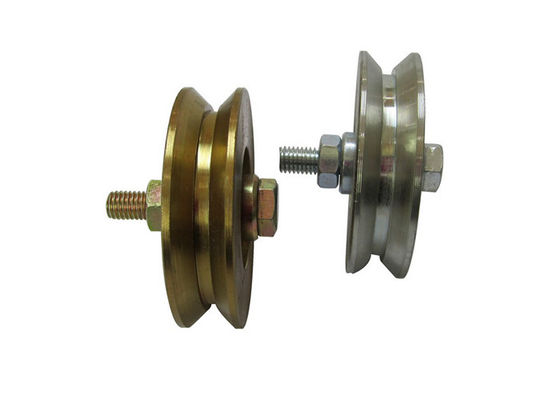 Q235 ruota del portone di scivolamento della scanalatura del metallo Y con Bolt