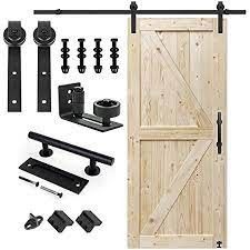 2,25 il nero scorrevole dell'hardware della porta di granaio di granaio della porta dell'hardware del soffitto del doppio spesso del supporto 8ft