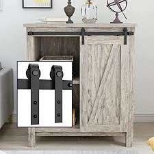 mini corredi rivestiti eccellenti dell'hardware della porta di granaio della polvere nera 6-Foot