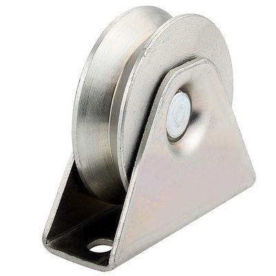 Metalli d'acciaio 38mm - 200mm della ruota Q235 del portone di scivolamento della scanalatura di V