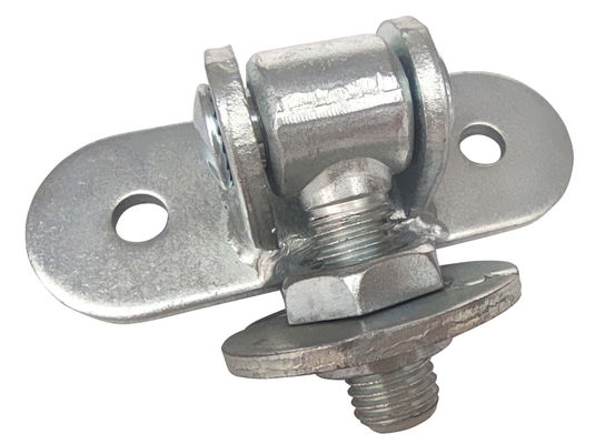 Cerniera galvanizzata regolabile con il piatto rotondo